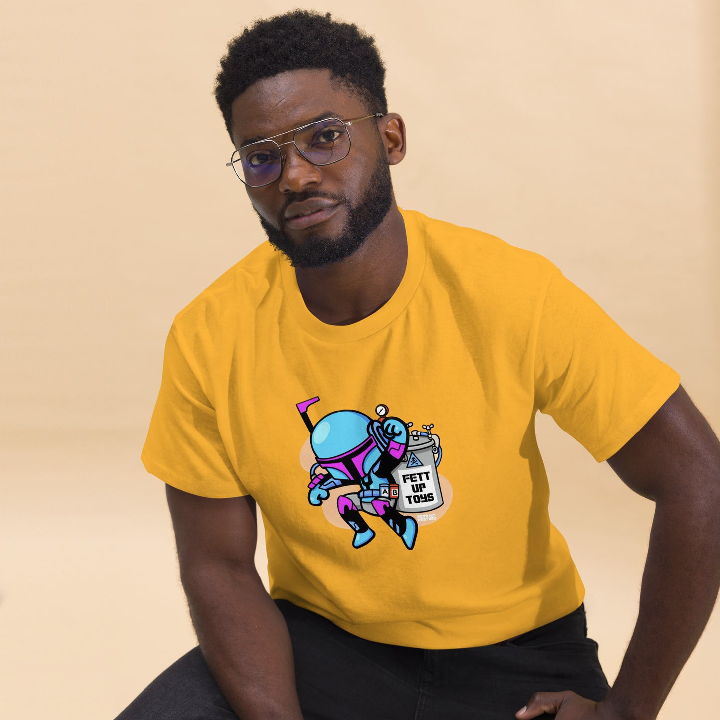 Fett Up Cartoon Tee