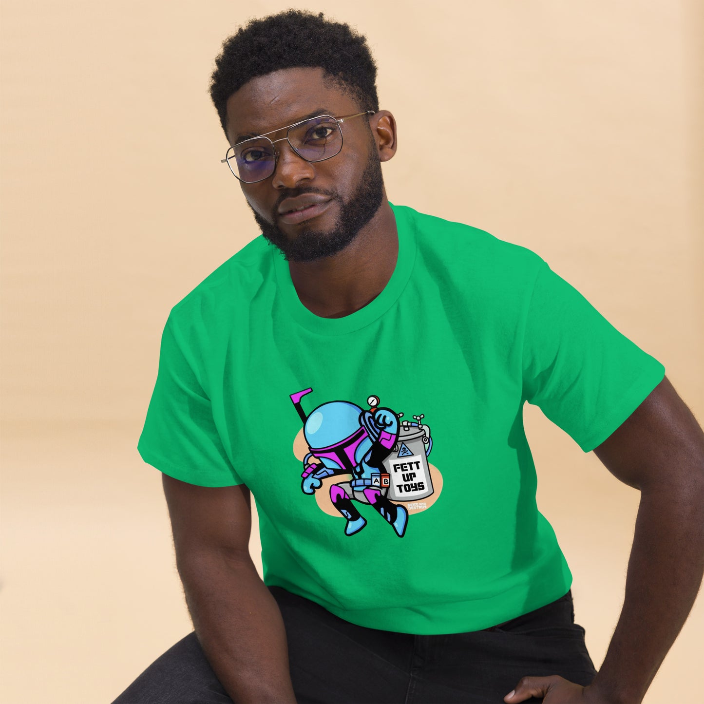 Fett Up Cartoon Tee