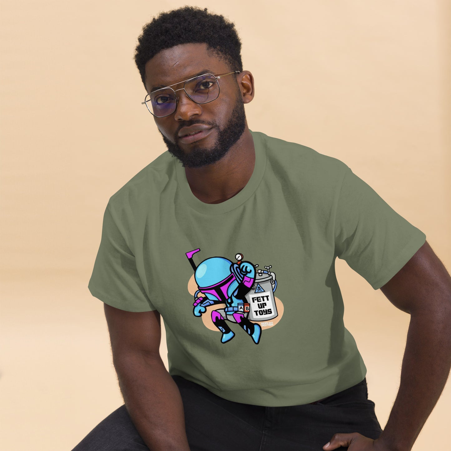 Fett Up Cartoon Tee